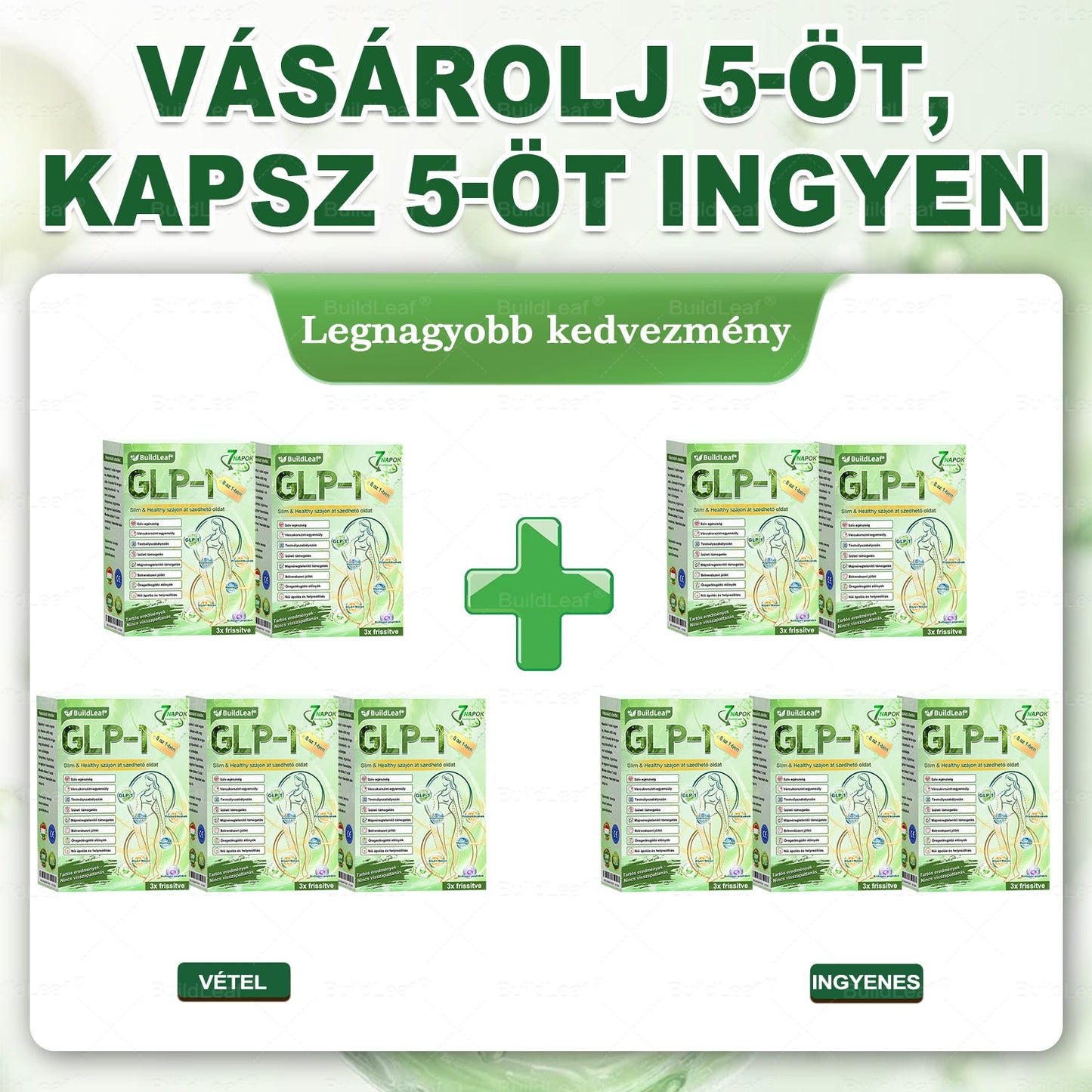 đKorlĂĄtozott kĂ©szlet! A BuildLeafÂź đ tovĂĄbbi 30% kedvezmĂ©nyt kĂnĂĄl! Helyezze vissza testĂ©t Ă©s egĂ©szsĂ©gĂ©t. Cselekedjen most â ez a lehetĆsĂ©g nem tart sokĂĄig.
