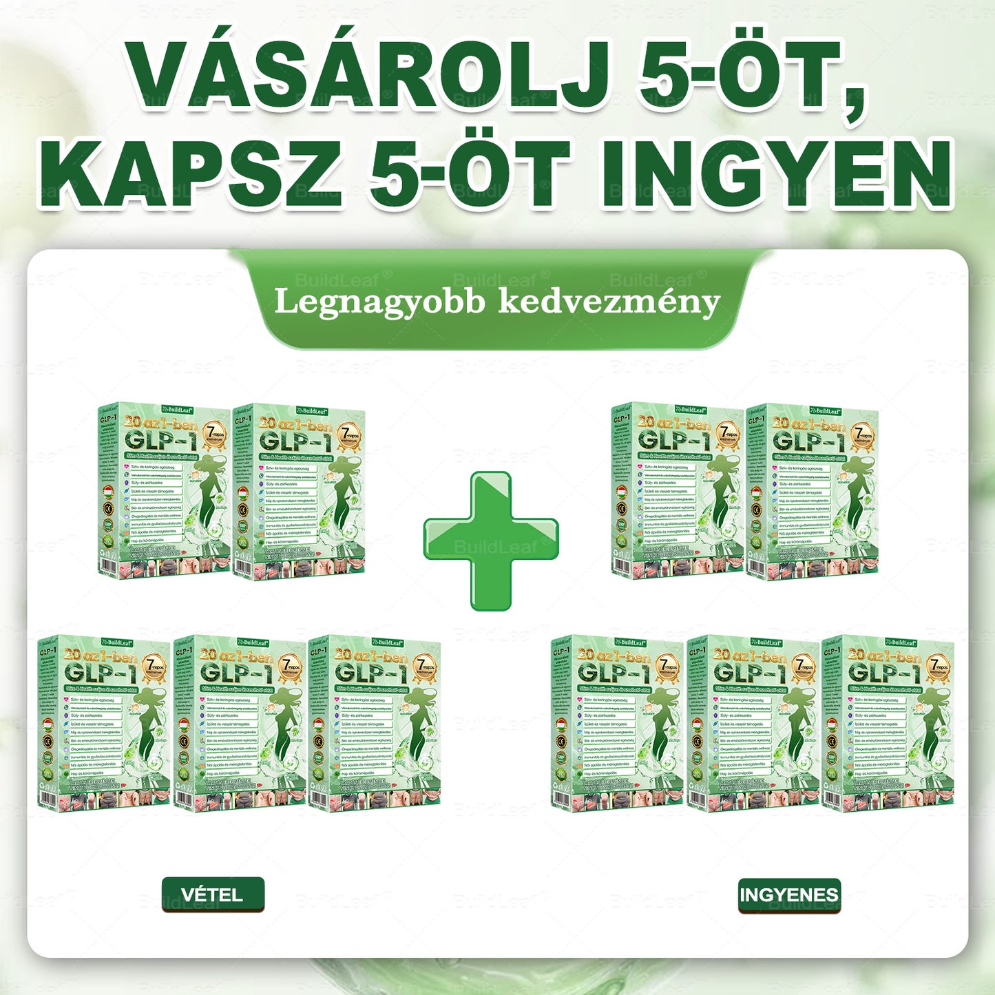 đ KorlĂĄtozott kĂ©szlet! A BuildLeafÂź đ tovĂĄbbi 30% kedvezmĂ©nyt kĂnĂĄl! Helyezze vissza testĂ©t Ă©s egĂ©szsĂ©gĂ©t. Cselekedjen most â ez a lehetĆsĂ©g nem tart sokĂĄig.