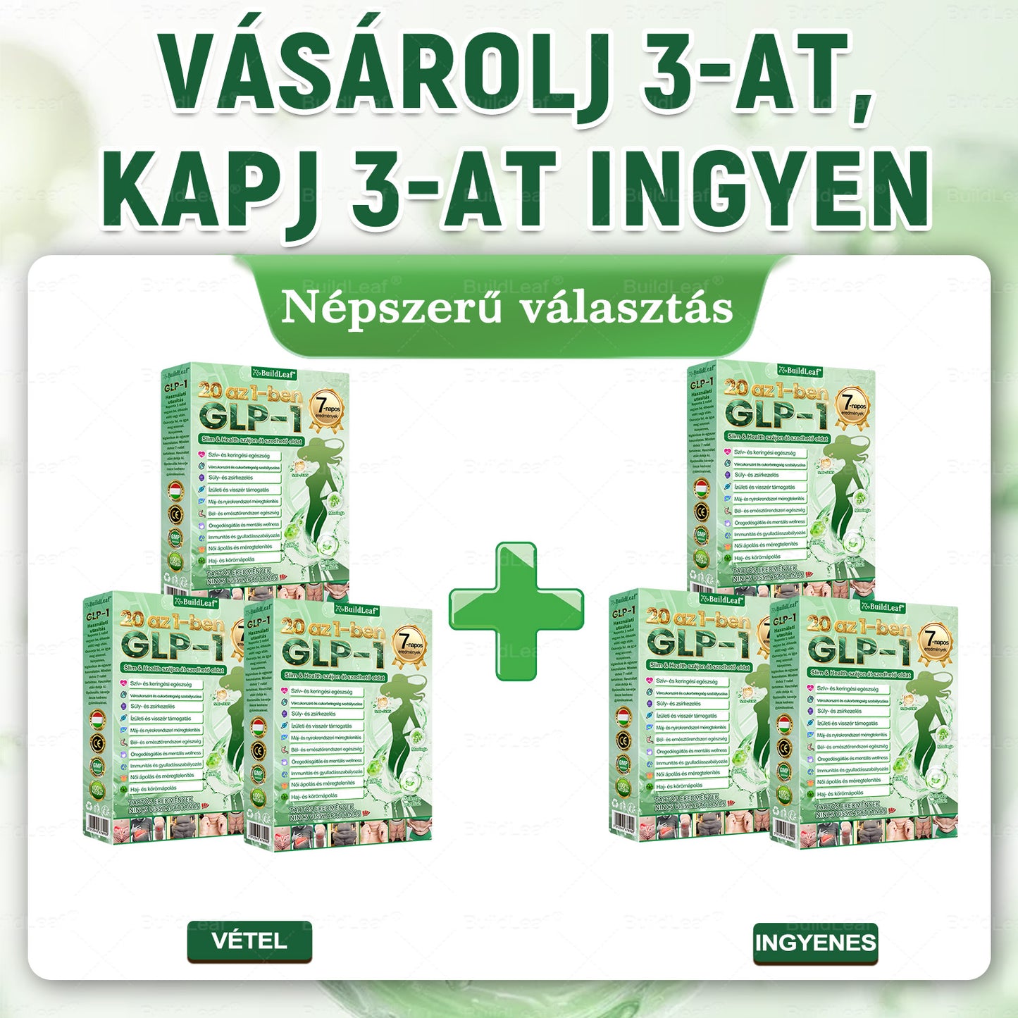🍃 Korlátozott készlet! A BuildLeaf® 🎁 további 30% kedvezményt kínál! Helyezze vissza testét és egészségét. Cselekedjen most – ez a lehetőség nem tart sokáig.
