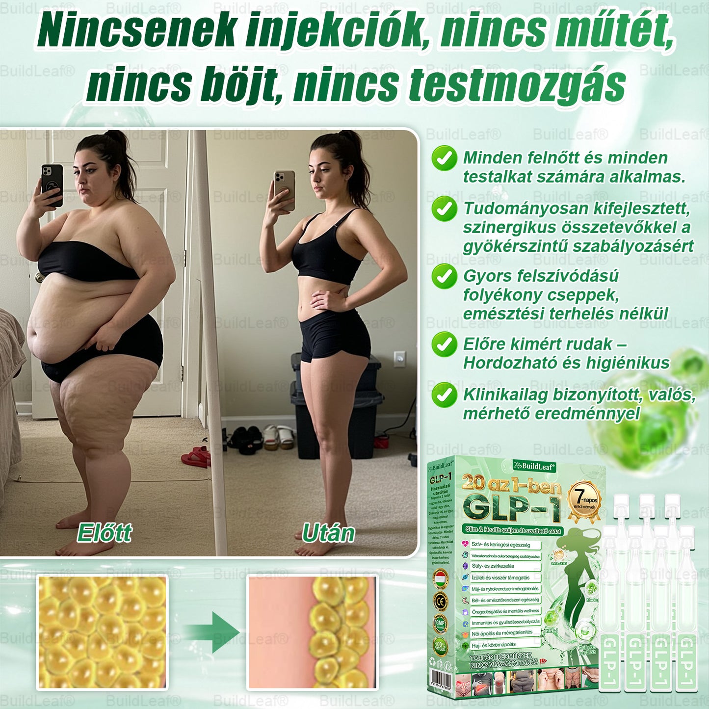 🍃 Korlátozott készlet! A BuildLeaf® 🎁 további 30% kedvezményt kínál! Helyezze vissza testét és egészségét. Cselekedjen most – ez a lehetőség nem tart sokáig.